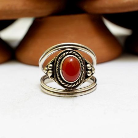 Handcrafted 925 Sterling Silver Eternity Band Ring